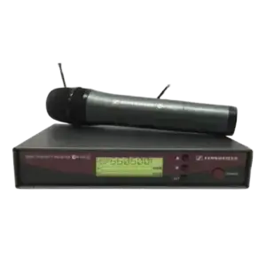 Klassisches Sennheiser EW100 G2 Funkmikrofon-Set mit analogem True Diversity Empfänger für Veranstaltungen in OWL