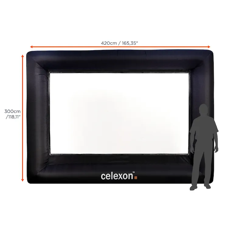 celexon aufblasbare Outdoor-Leinwand INF200 – Bild 2