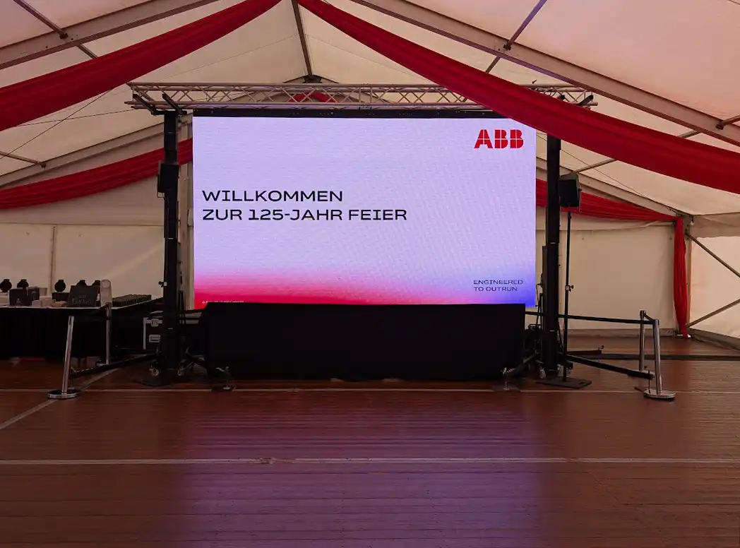 Led Wall 400 x 250 cm mieten