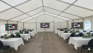 Konferenztechnik für Tierarzttreffen in Herford