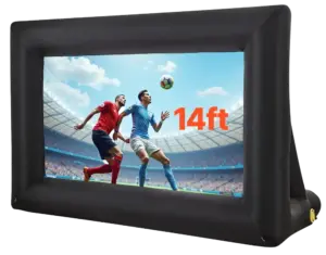 outdoor leinwand 14 ft mieten