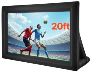 Aufblasbare Outdoor-Leinwand 423 x 240 cm