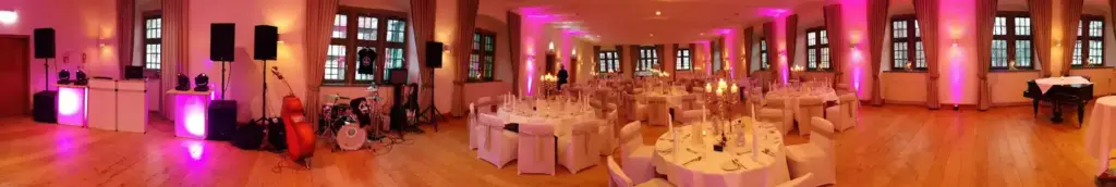 Discjockey für Hochzeit in Rinteln - panorama vpm saal