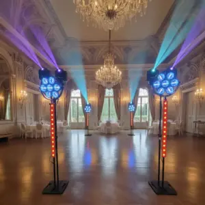 Partylichter für Hochzeit / Gala Retro Vintage Quattro