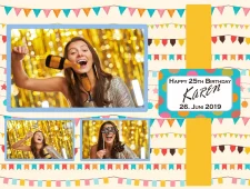 Collage bei Geburtstag
